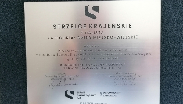 Strzelce Krajeńskie laureatem konkursu „Innowacyjny samorząd”